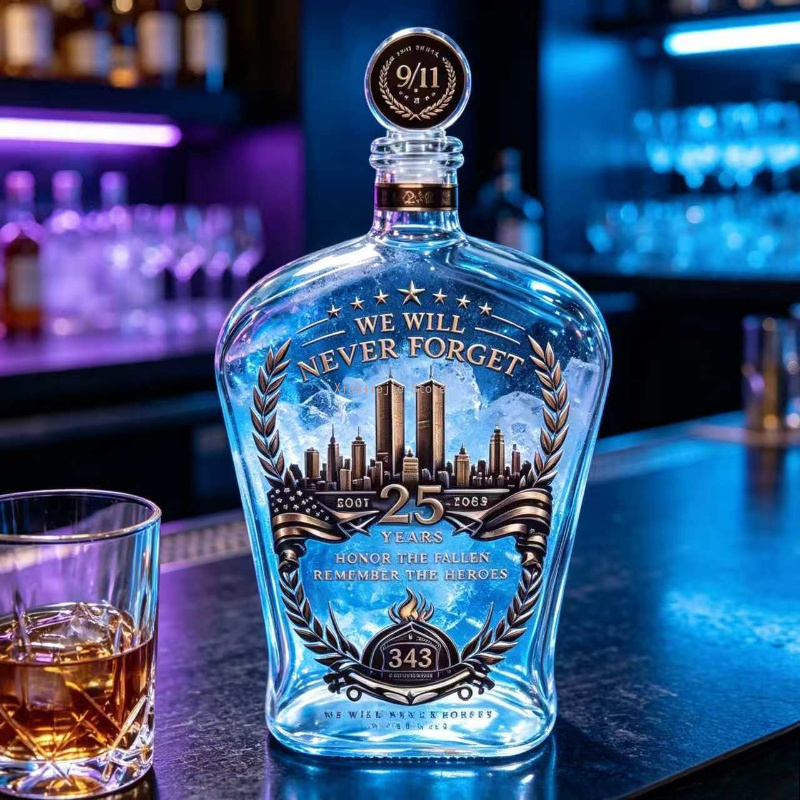 Vintage glazen karaf met relië - Vintage Collectible Liquor Bottles recensie en prijs