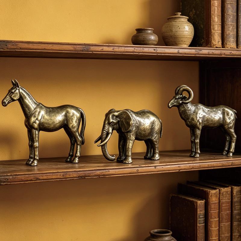 Massief messing dierenfiguren  - Vintage Collectibles Store recensie en prijs