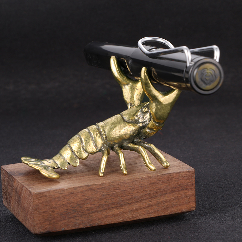 【F】 Massief messing rivierkree - Vintage Collectible Pens recensie en prijs